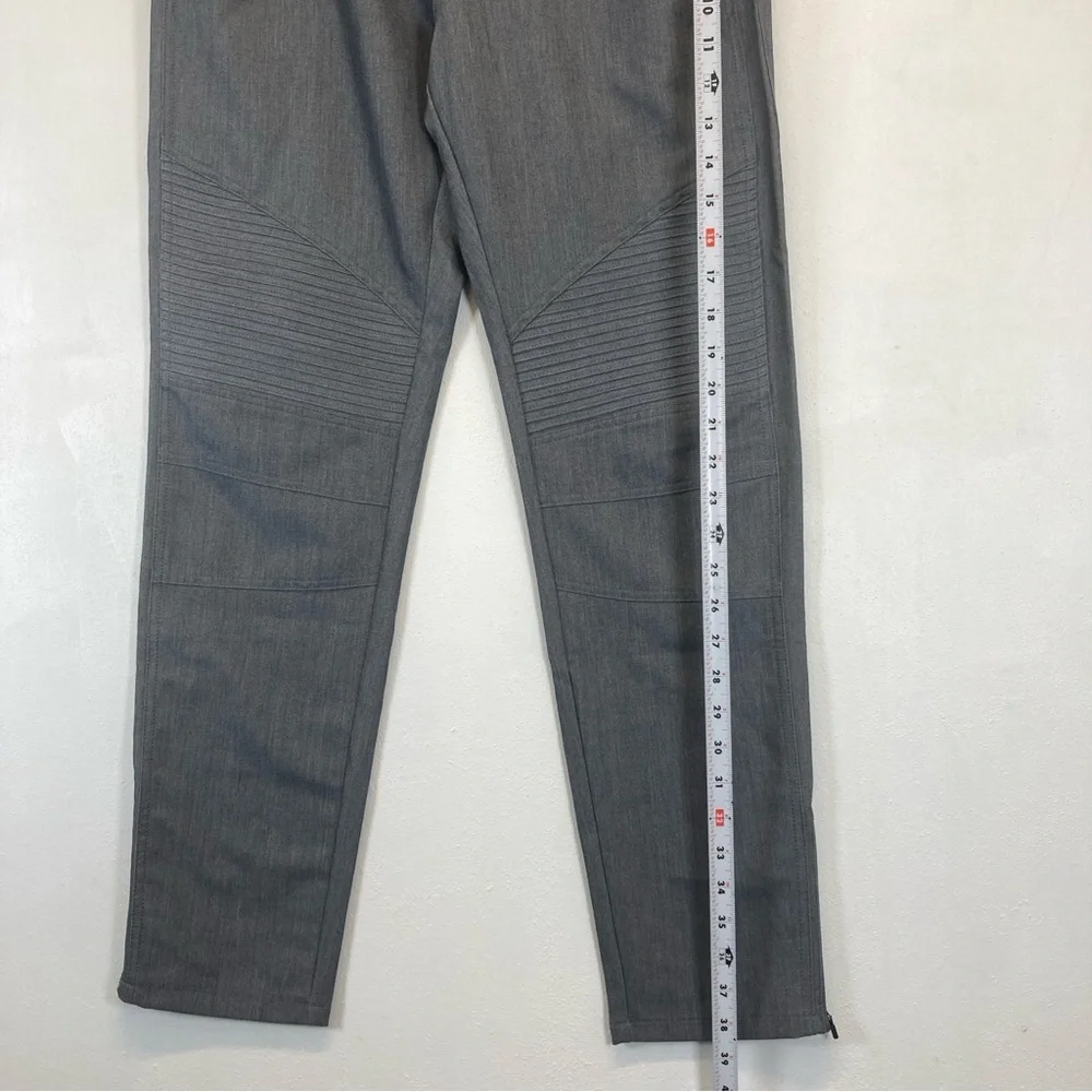 Figs Kanye Moto Scrub Pants Women’s S Graphite Gray Elastic Waist Pockets